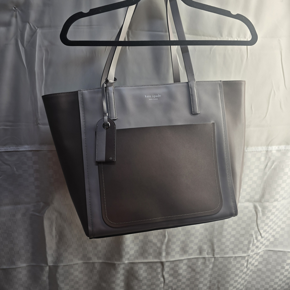 Kate Spade Gray Tote Bag